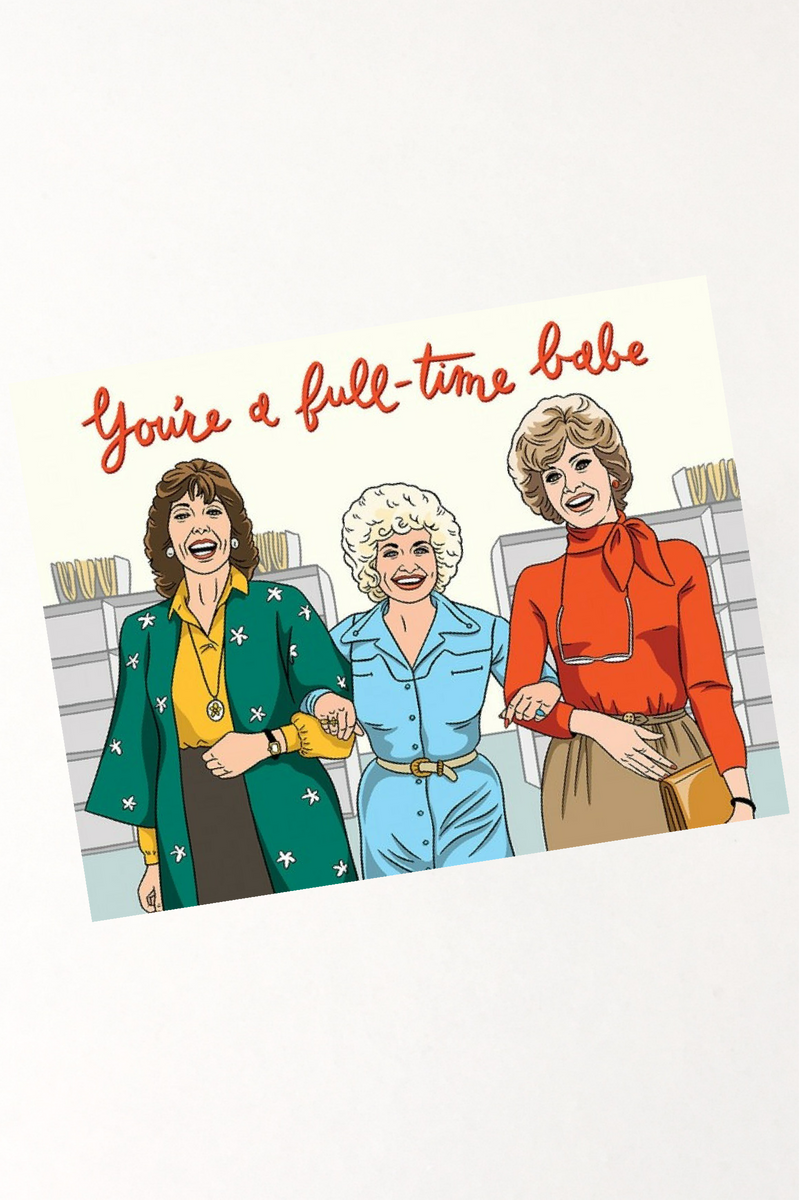 Nine to Five Birthday Card