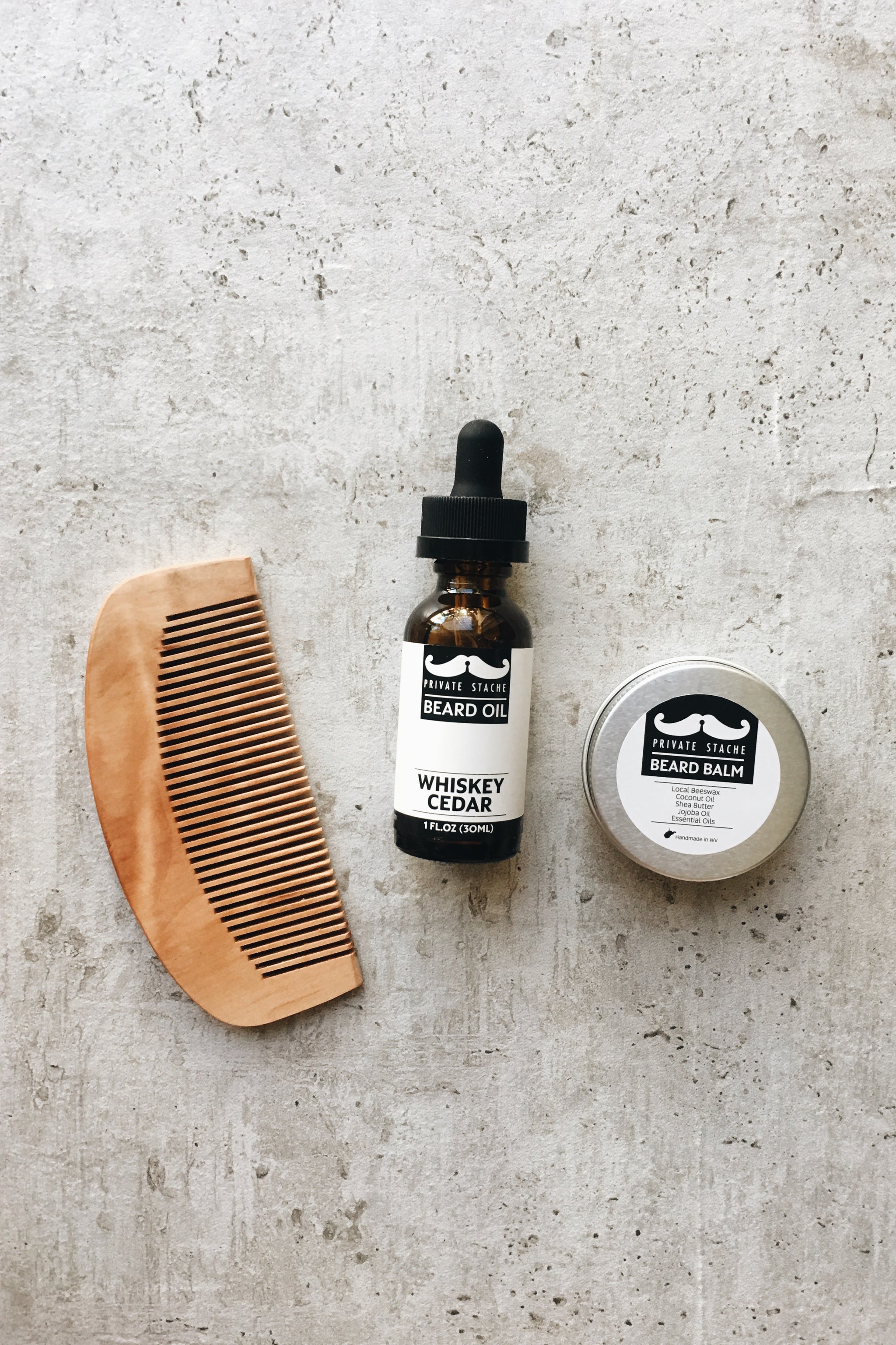 Beard Care Kit - Whiskey Cedar