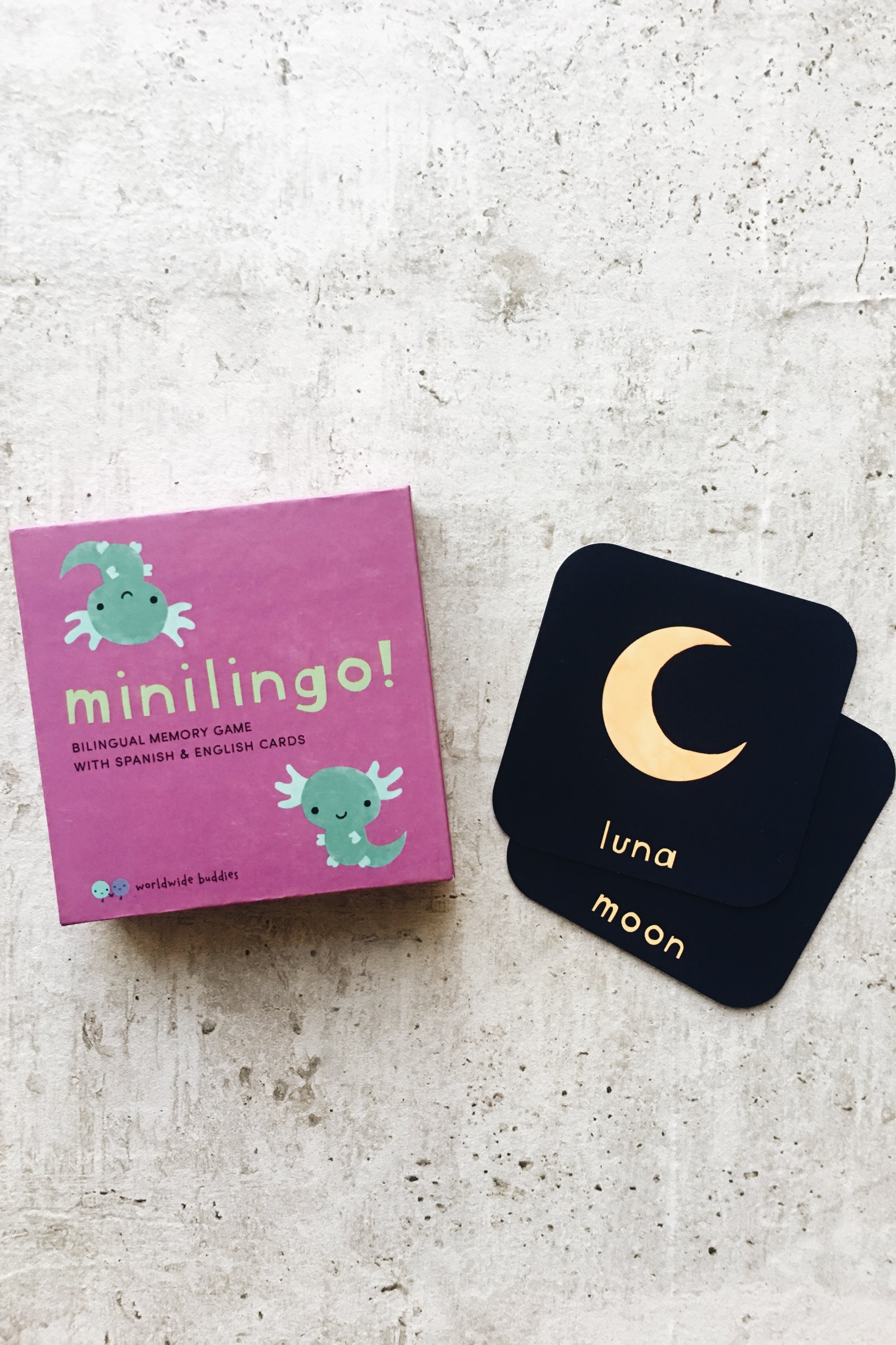 Minilingo Spanish/English Card Game