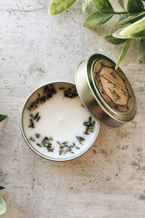 Cotton Wick Candle - French Lavender