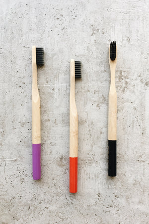 Bamboo Toothbrushes - 3 pk