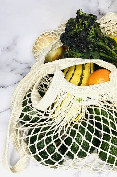 Organic Cotton Mesh Market Bag - 36"