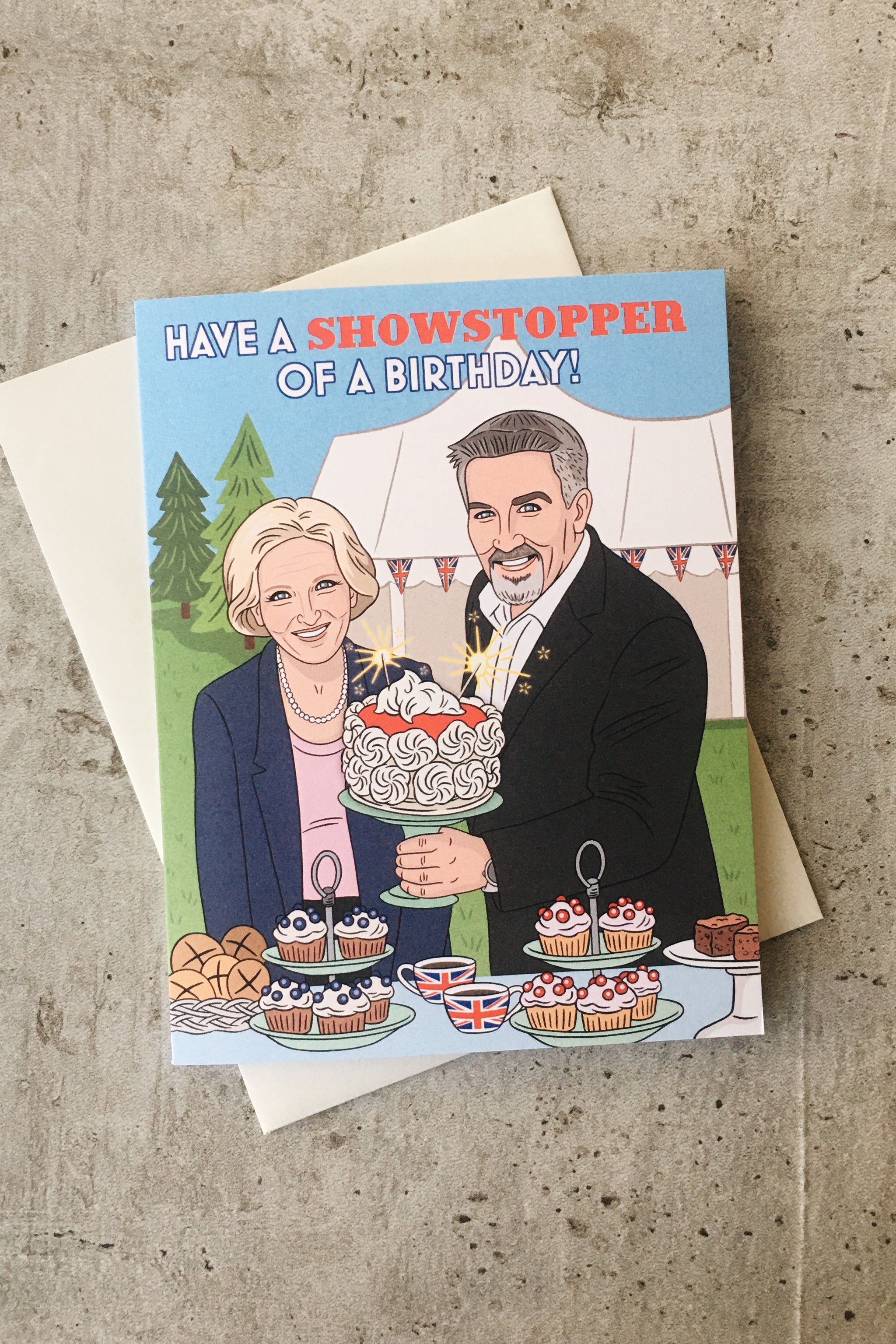 The Great British Baking Show Birthday Card