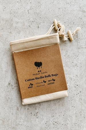 Cotton Muslin Bulk Bags (3 pack)