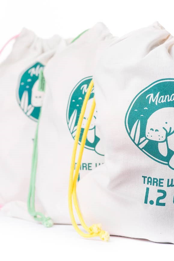 Organic Cotton Produce Bags (4 pack)