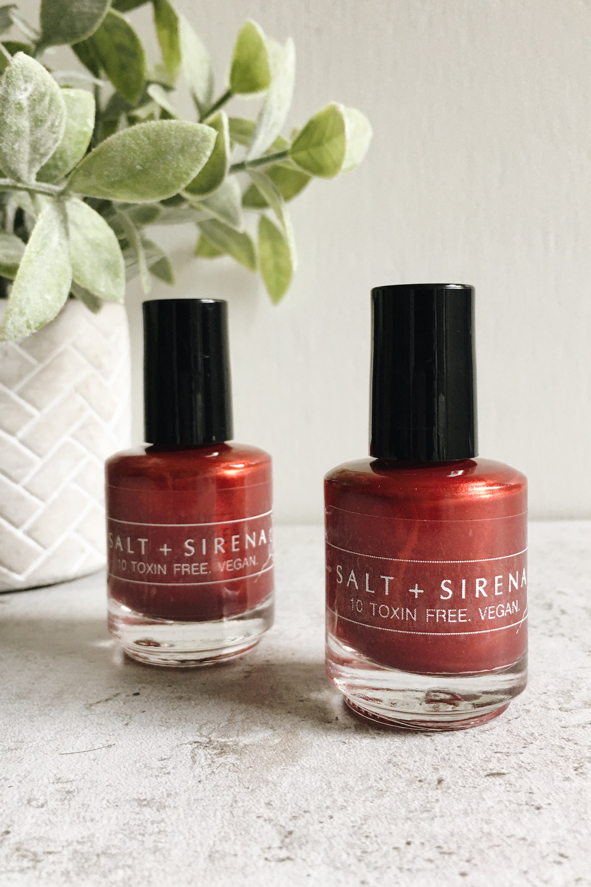 Ten Toxin-Free Nail Polish - Shimmering Ruby Red