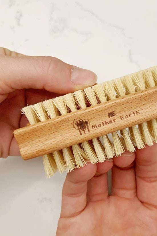 Sisal + Wood Nail Brush