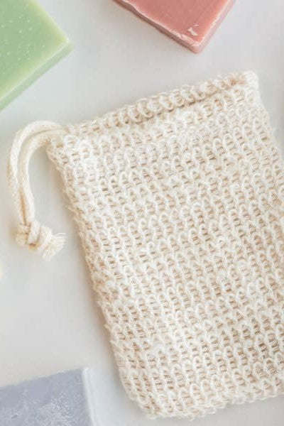 Woven Soap Bag