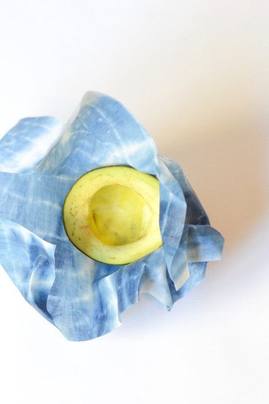 Beeswax Food Wrap - 3pk of Shibori