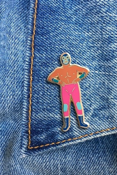 Luchador Pin