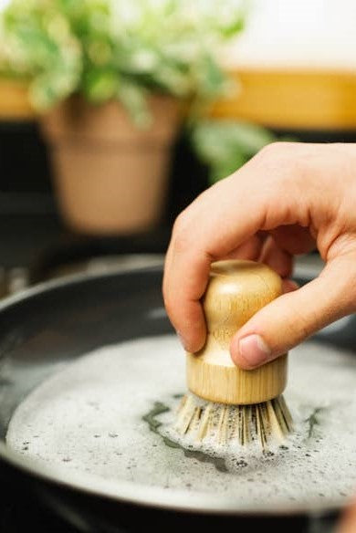 Bamboo Pot Scrubber
