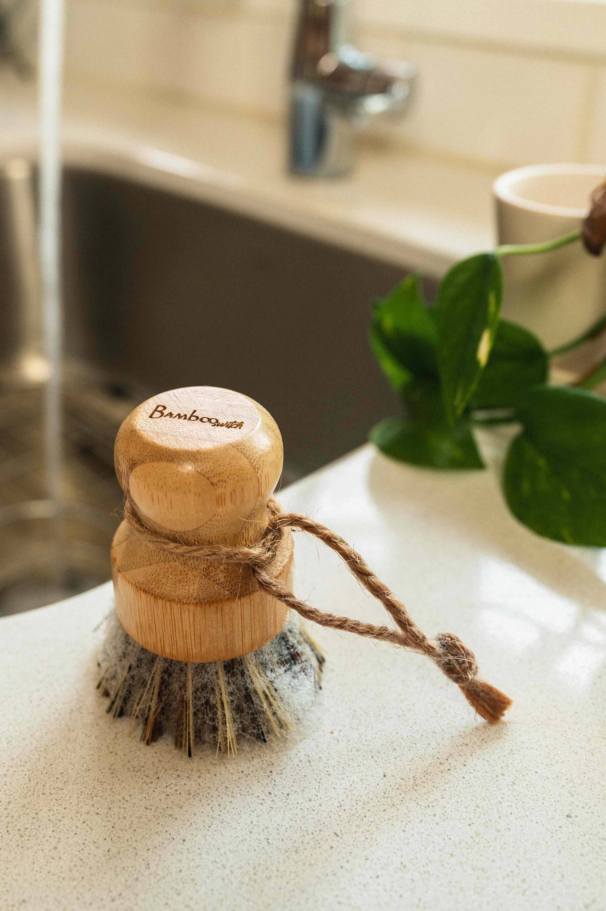 Bamboo Pot Scrubber