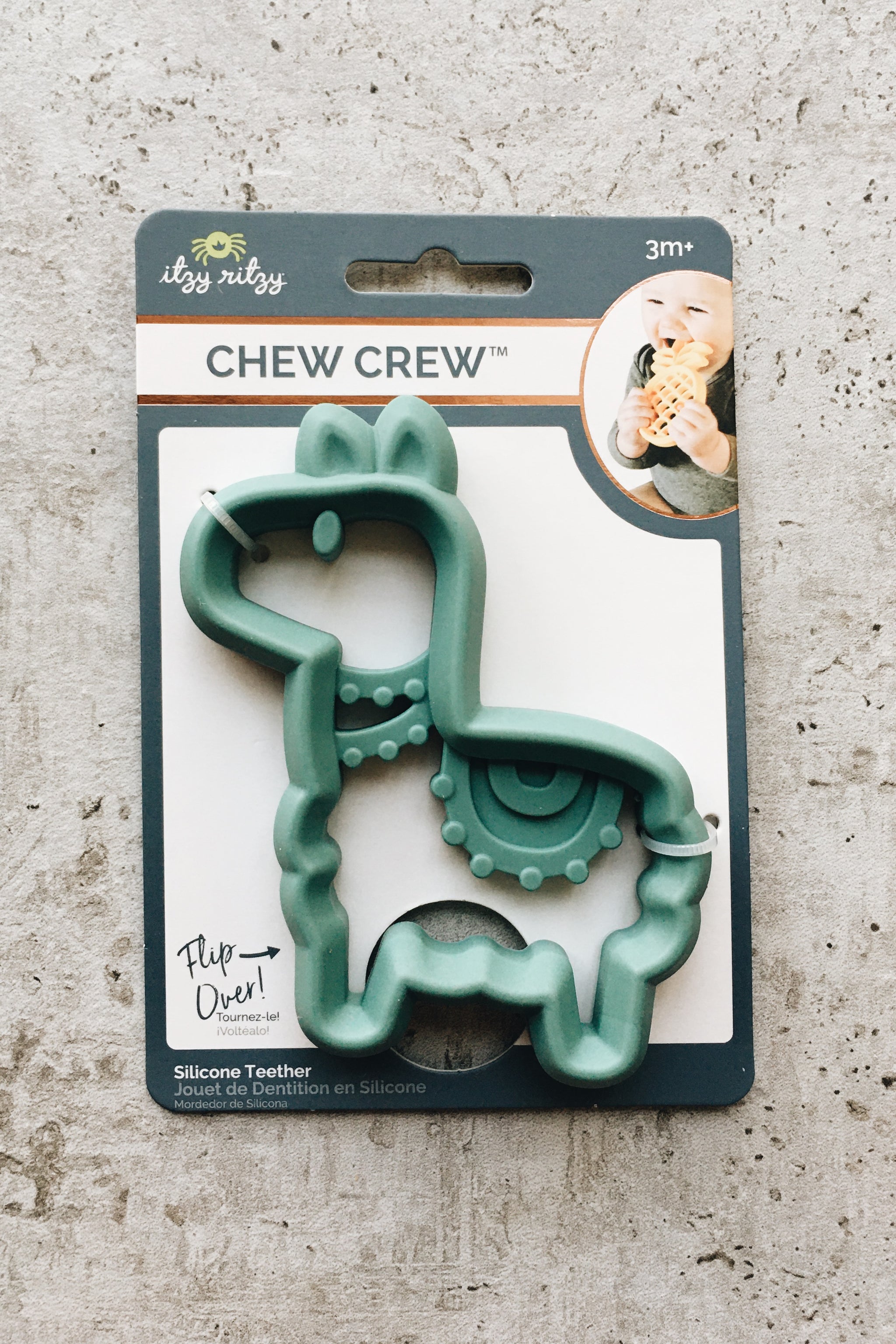 Non-Toxic Silicone Baby Teether - Llama