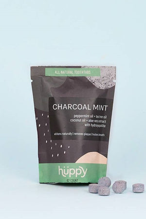 All Natural Toothpaste Tablet REFILLS - Charcoal Mint