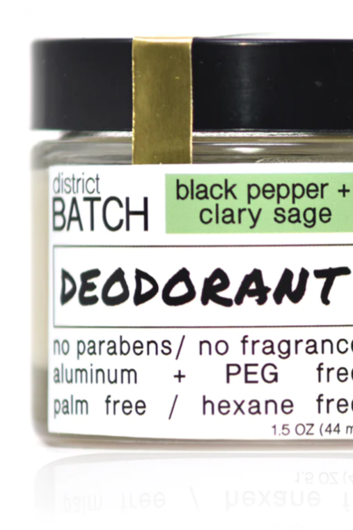 Black Pepper + Clary Sage Deodorant