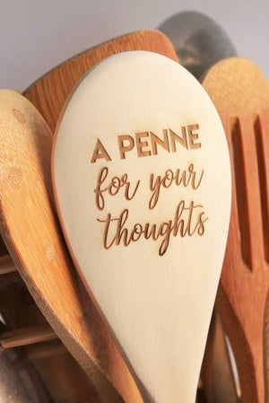 Wooden Spoon - A Penne For Your Thoughts