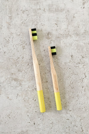 Save the Bees Bamboo Toothbrush - Adult or Kid