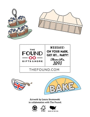 The Great British Baking Show Birthday Card