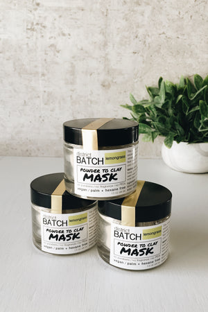Powder to Clay Mask - Lemongrass (Detox)