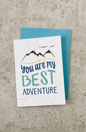 You Are My Best Adventure Card