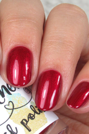 Ten Toxin-Free Nail Polish - Shimmering Ruby Red