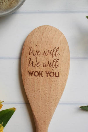 Wooden Spoon - We Will, We Will Wok You