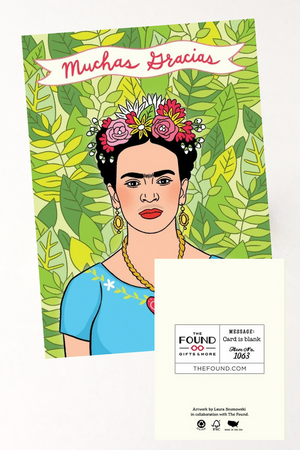 Frida Kahlo Thank You Card