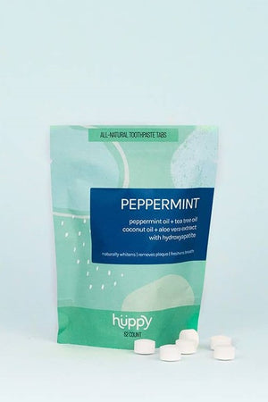 All Natural Toothpaste Tablet REFILLS - Peppermint (RESTOCKED)